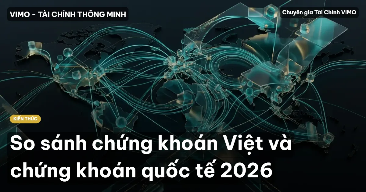 So sánh chứng khoán Việt và chứng khoán quốc tế 2026