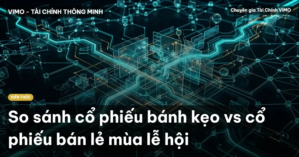 So sánh cổ phiếu bánh kẹo vs cổ phiếu bán lẻ mùa lễ hội