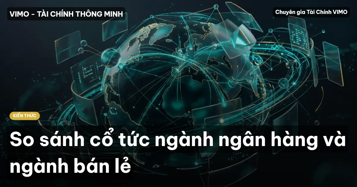 So sánh cổ tức ngành ngân hàng và ngành bán lẻ