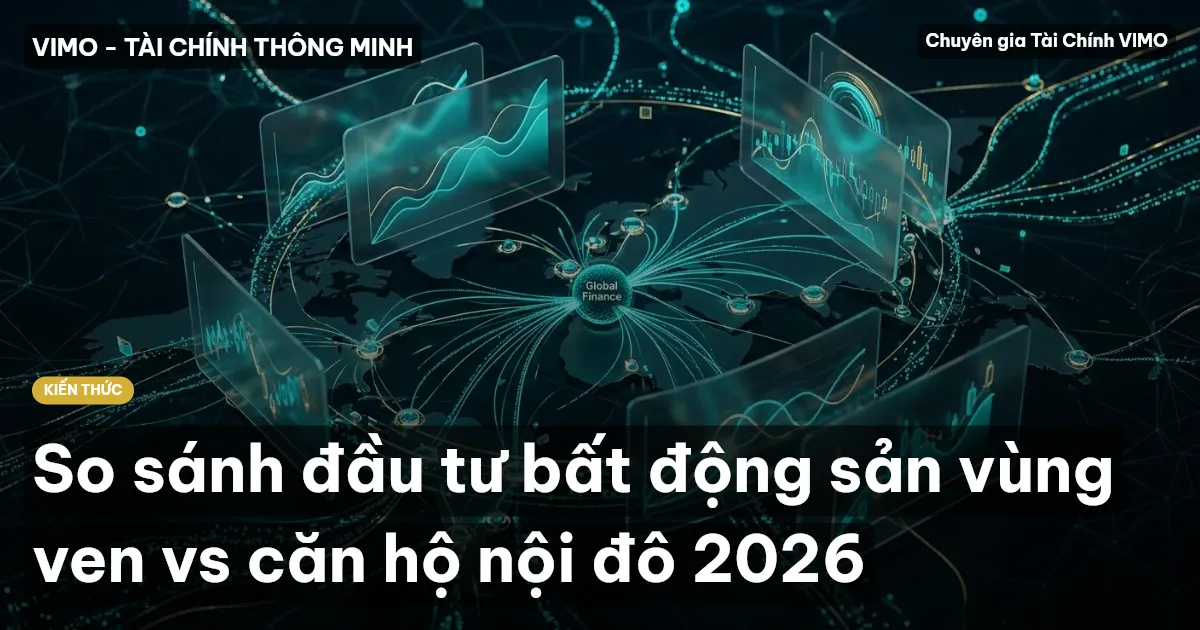 So sánh đầu tư bất động sản vùng ven vs căn hộ nội đô 2026