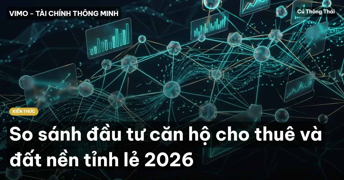 So sánh đầu tư căn hộ cho thuê và đất nền tỉnh lẻ 2026