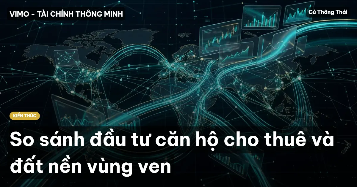 So sánh đầu tư căn hộ cho thuê và đất nền vùng ven
