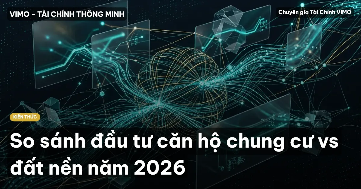 So sánh đầu tư căn hộ chung cư vs đất nền năm 2026