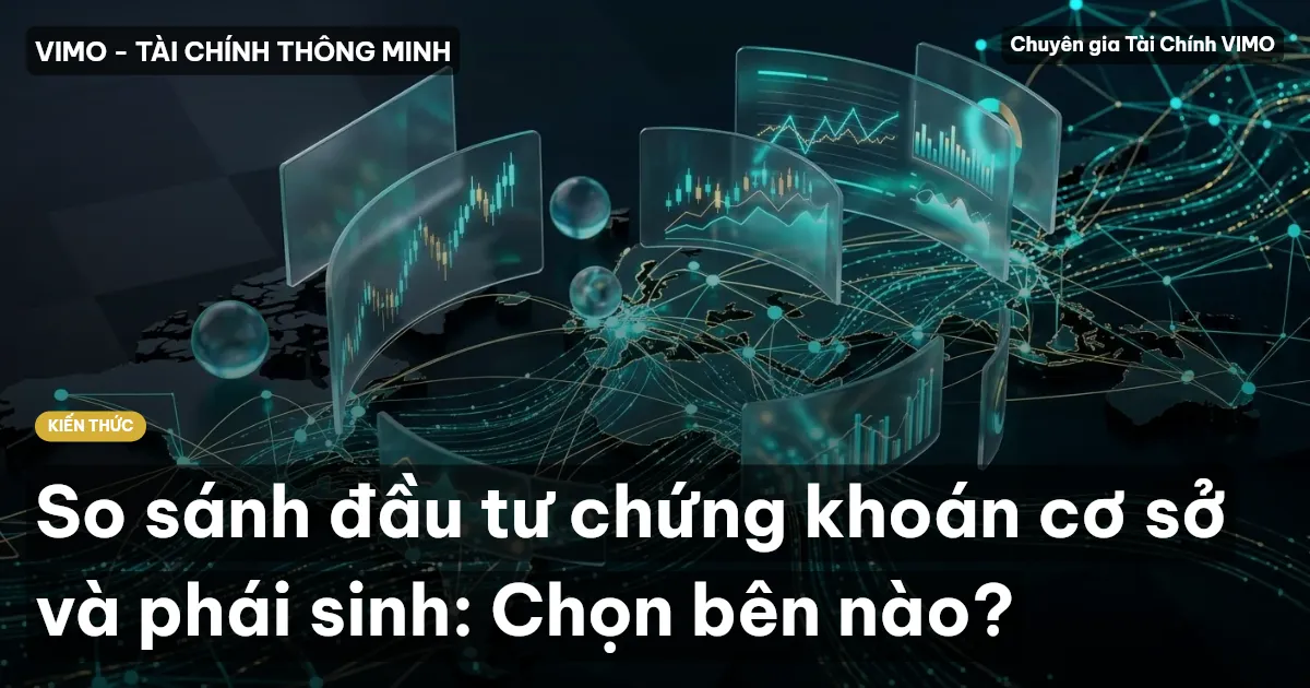 So sánh đầu tư chứng khoán cơ sở và phái sinh: Chọn bên nào?