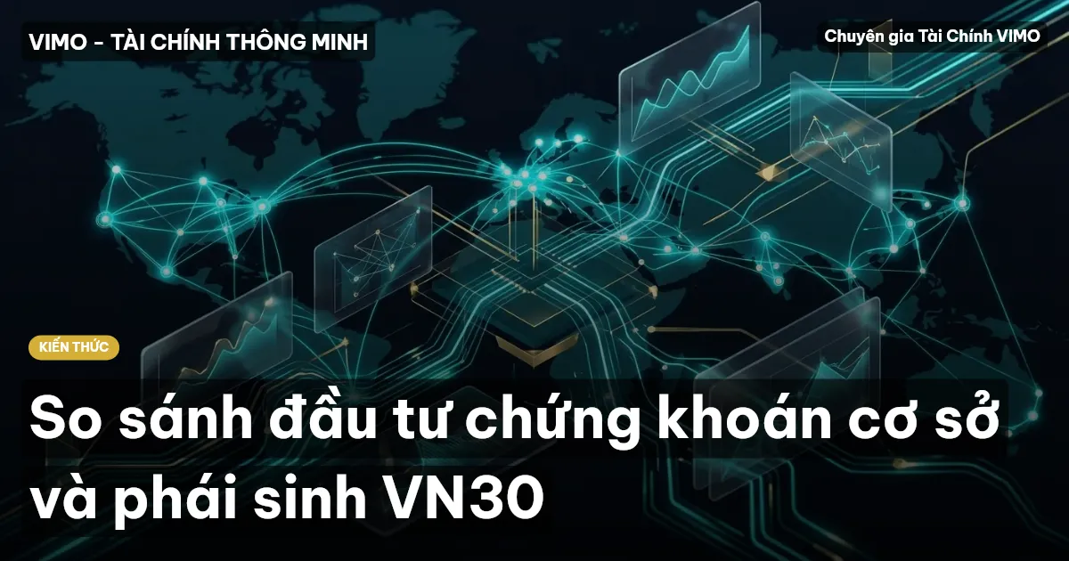 So sánh đầu tư chứng khoán cơ sở và phái sinh VN30