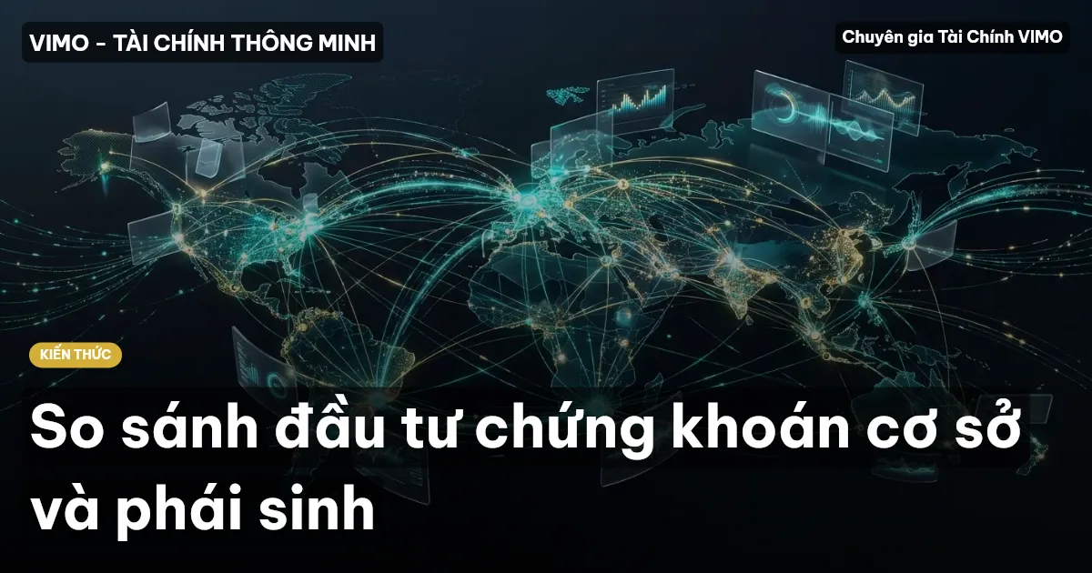 So sánh đầu tư chứng khoán cơ sở và phái sinh