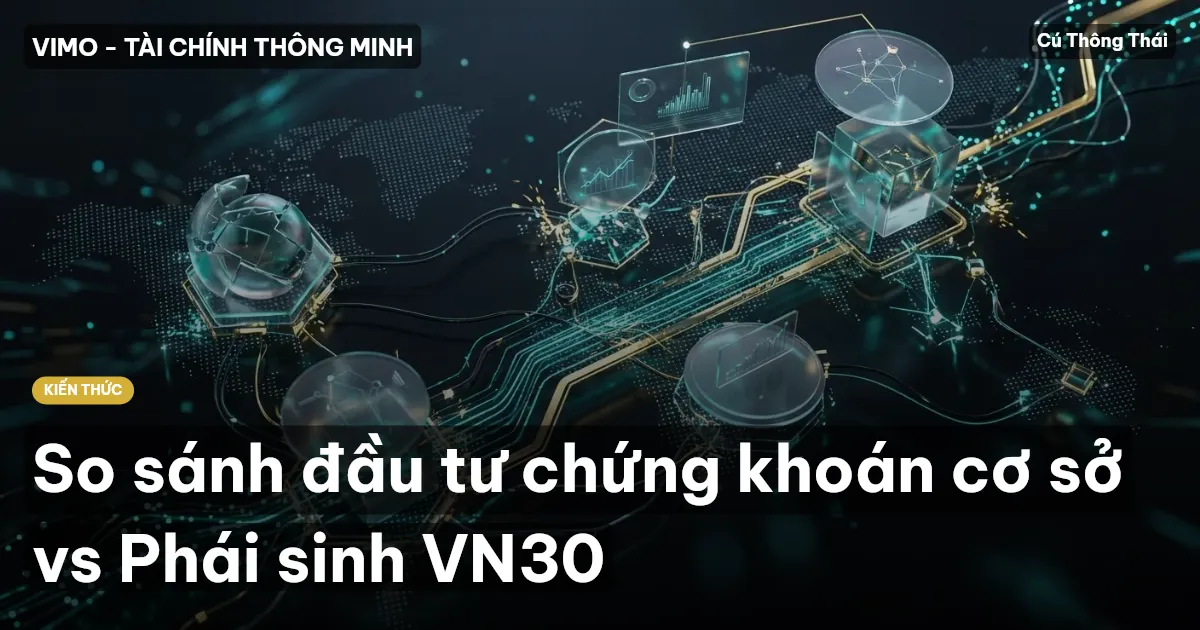 So sánh đầu tư chứng khoán cơ sở vs Phái sinh VN30