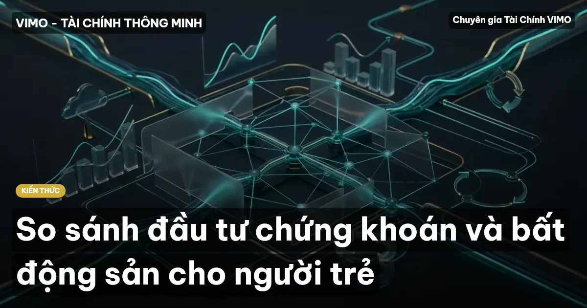 So sánh đầu tư chứng khoán và bất động sản cho người trẻ