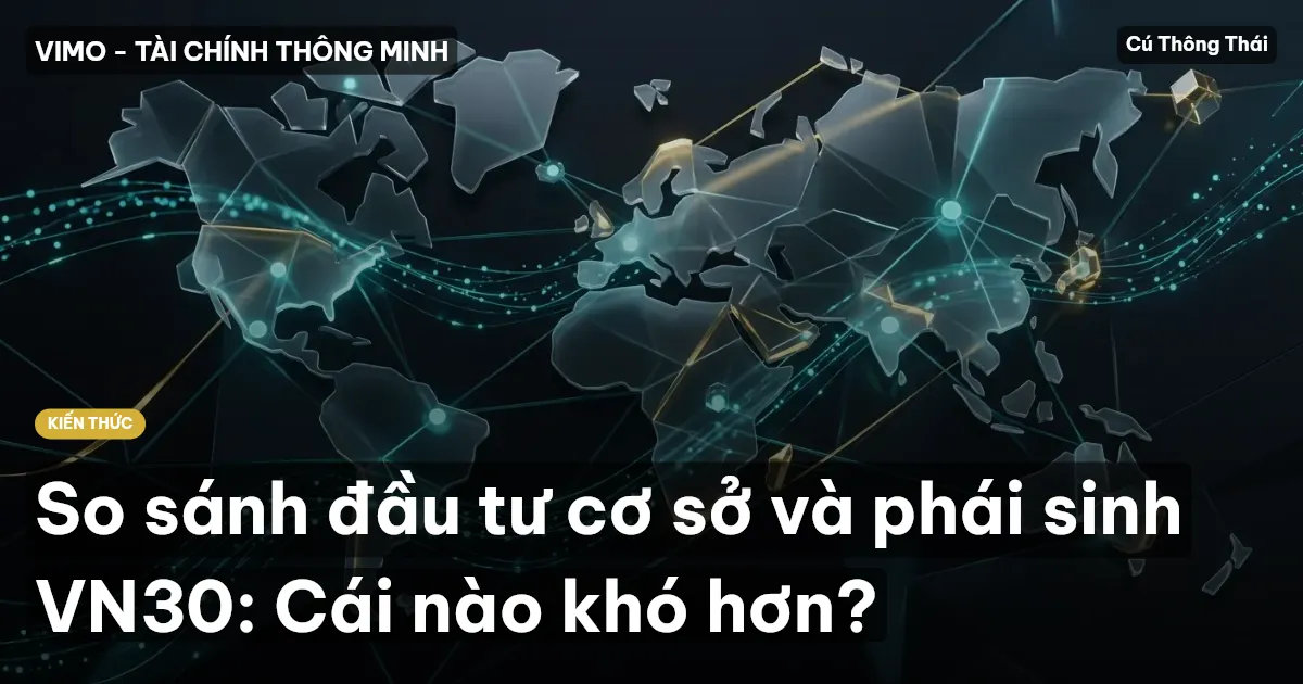So sánh đầu tư cơ sở và phái sinh VN30: Cái nào khó hơn?