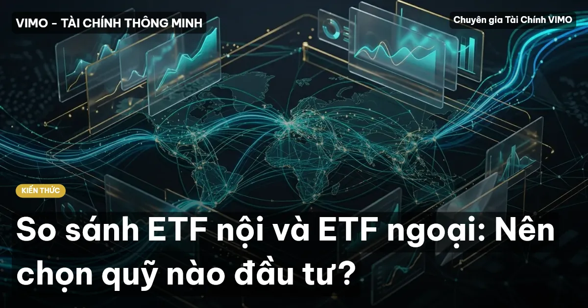 So sánh ETF nội và ETF ngoại: Nên chọn quỹ nào đầu tư?