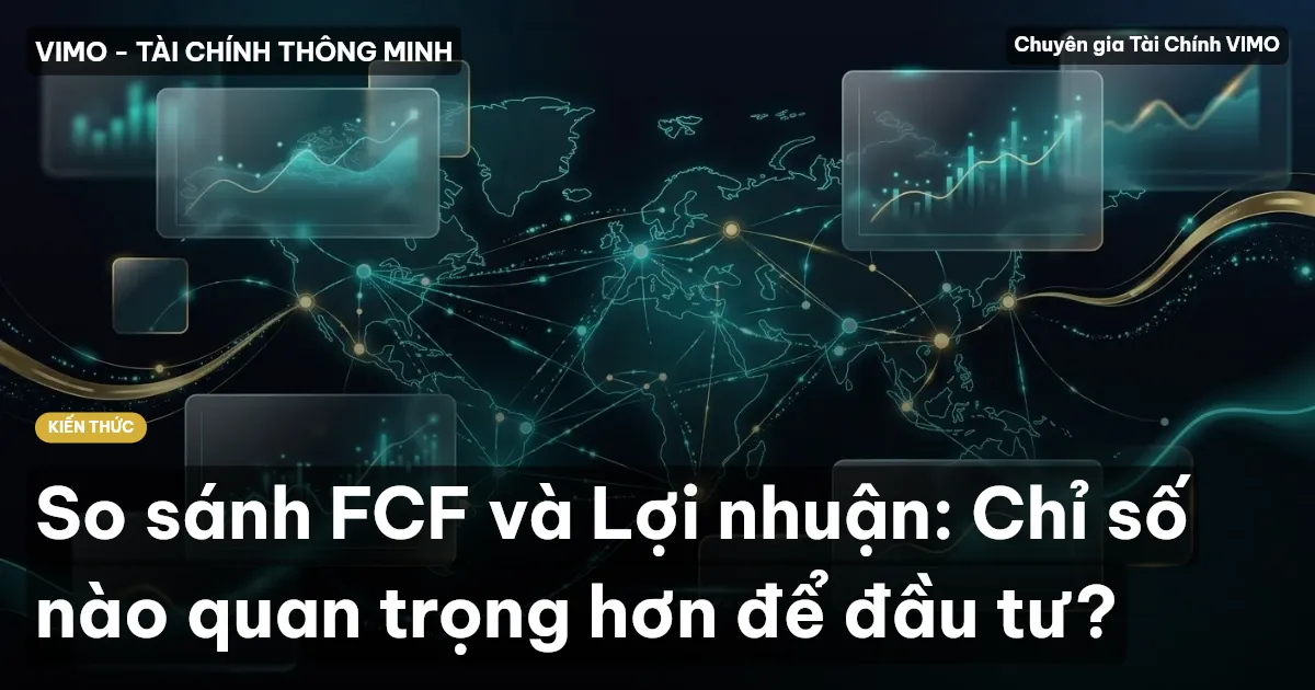 So sánh FCF và Lợi nhuận: Chỉ số nào quan trọng hơn để đầu tư?