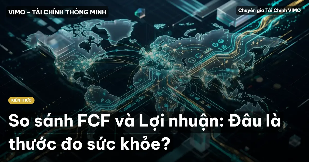 So sánh FCF và Lợi nhuận: Đâu là thước đo sức khỏe?