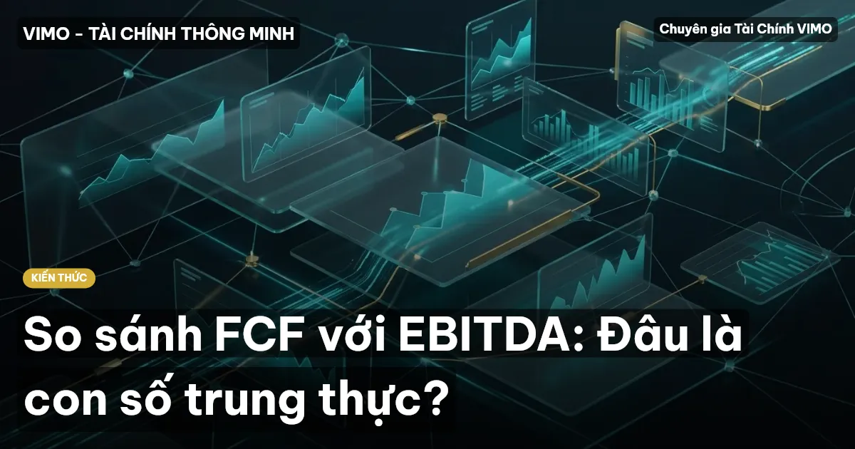 So sánh FCF với EBITDA: Đâu là con số trung thực?