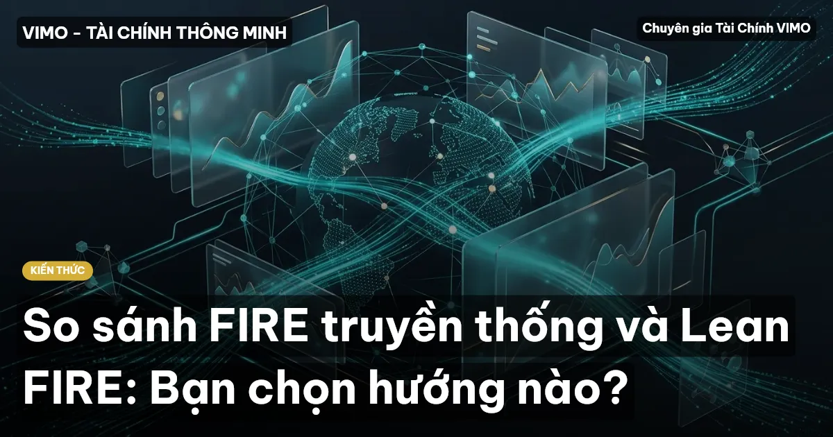So sánh FIRE truyền thống và Lean FIRE: Bạn chọn hướng nào?