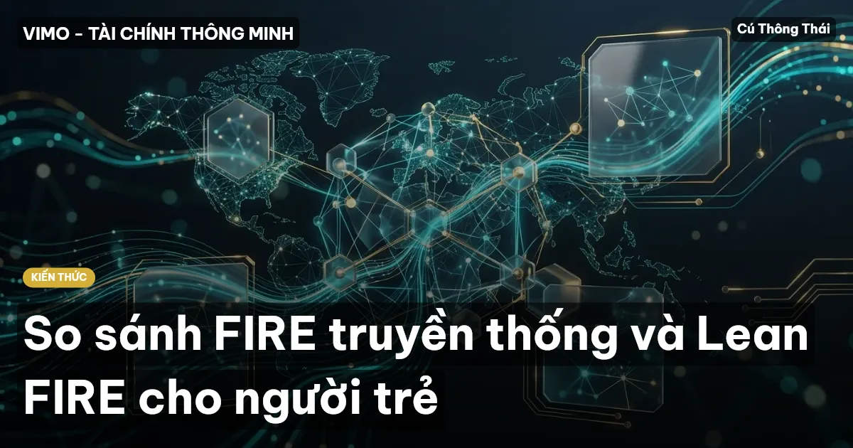 So sánh FIRE truyền thống và Lean FIRE cho người trẻ