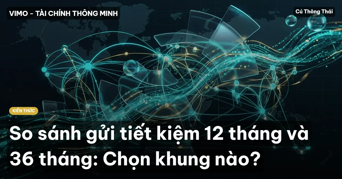 So sánh gửi tiết kiệm 12 tháng và 36 tháng: Chọn khung nào?