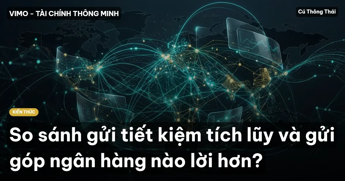 So sánh gửi tiết kiệm tích lũy và gửi góp ngân hàng nào lời hơn?