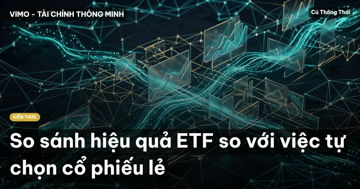 So sánh hiệu quả ETF so với việc tự chọn cổ phiếu lẻ