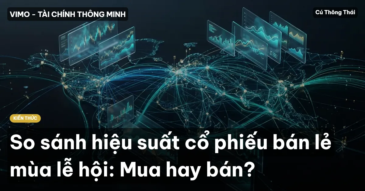 So sánh hiệu suất cổ phiếu bán lẻ mùa lễ hội: Mua hay bán?