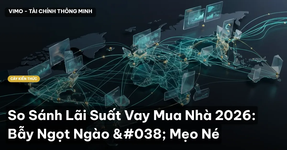 So Sánh Lãi Suất Vay Mua Nhà 2026: Bẫy Ngọt Ngào & Mẹo Né