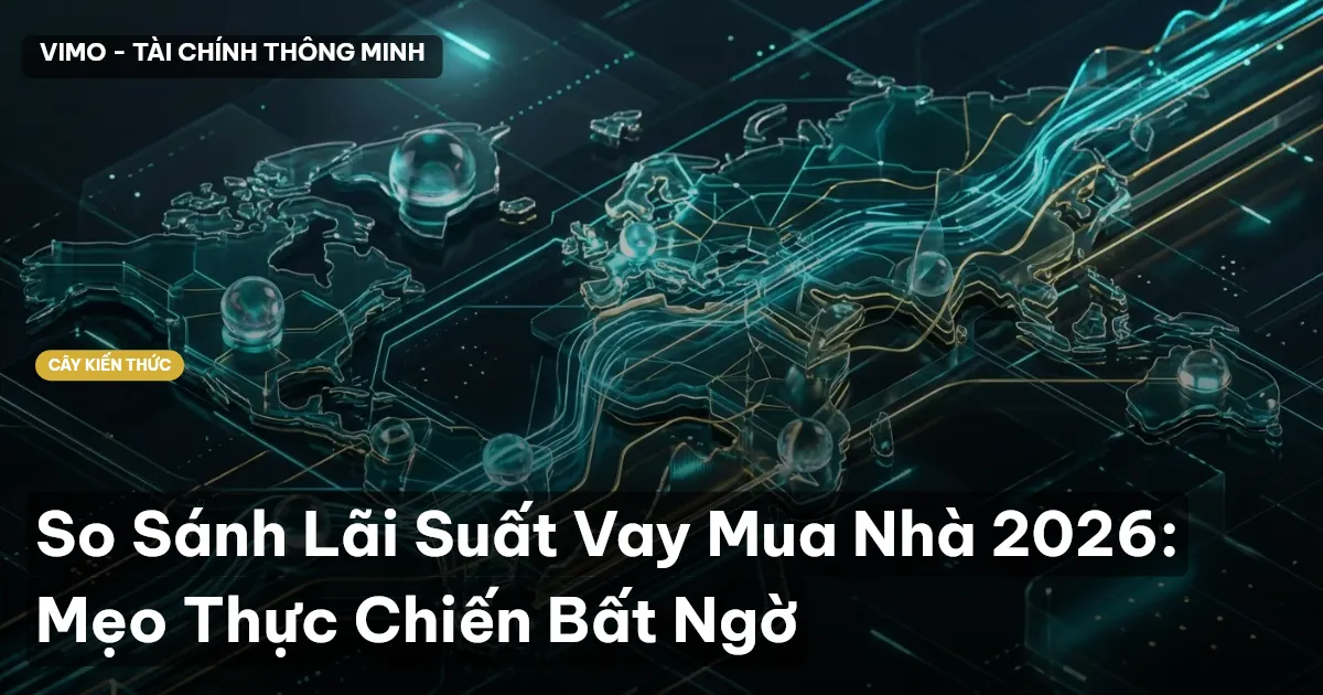 So Sánh Lãi Suất Vay Mua Nhà 2026: Mẹo Thực Chiến Bất Ngờ