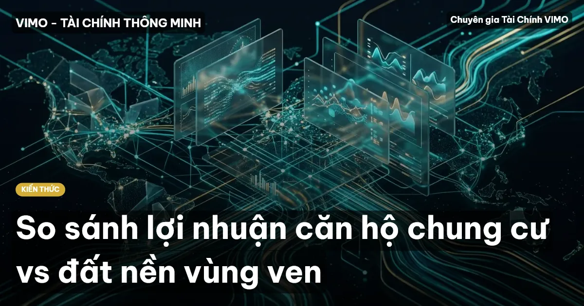 So sánh lợi nhuận căn hộ chung cư vs đất nền vùng ven
