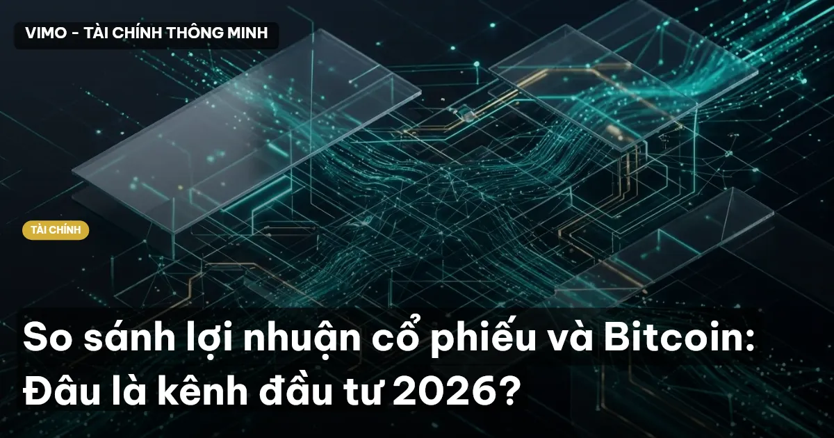 So sánh lợi nhuận cổ phiếu và Bitcoin: Đâu là kênh đầu tư 2026?