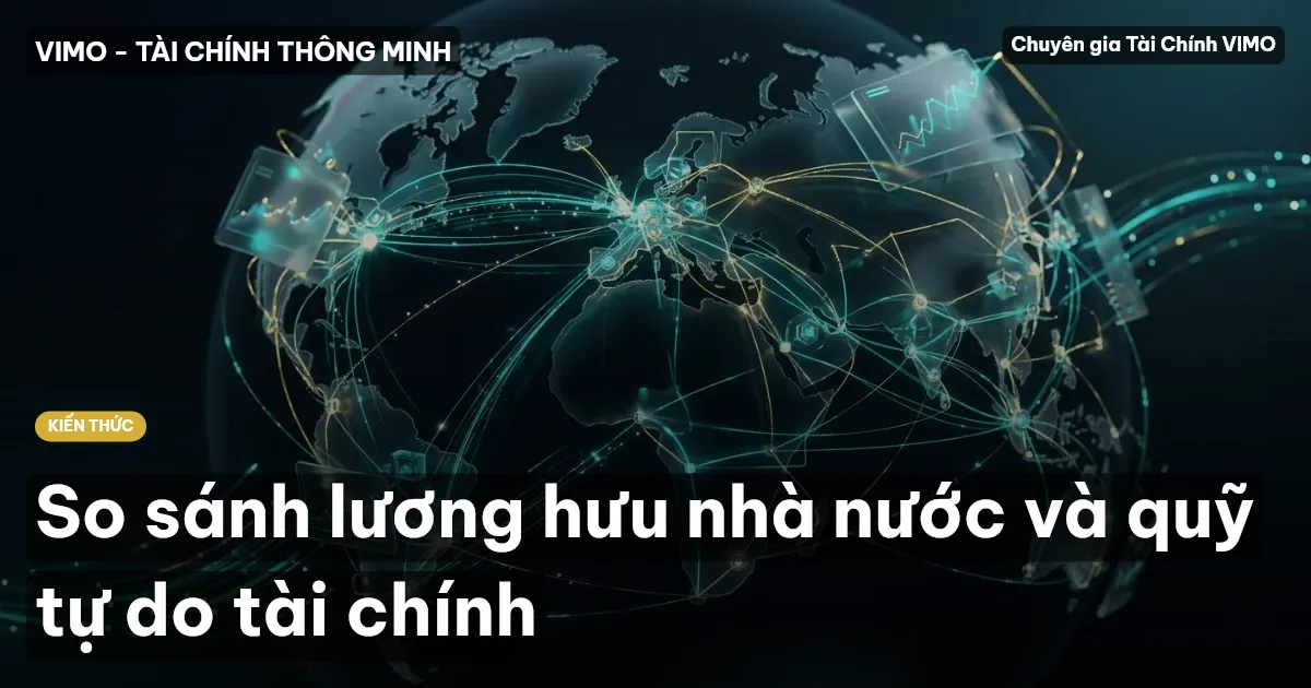 So sánh lương hưu nhà nước và quỹ tự do tài chính