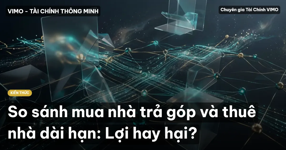 So sánh mua nhà trả góp và thuê nhà dài hạn: Lợi hay hại?