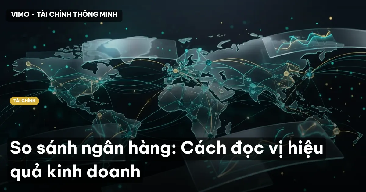 So sánh ngân hàng: Cách đọc vị hiệu quả kinh doanh