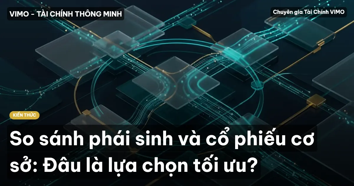 So sánh phái sinh và cổ phiếu cơ sở: Đâu là lựa chọn tối ưu?