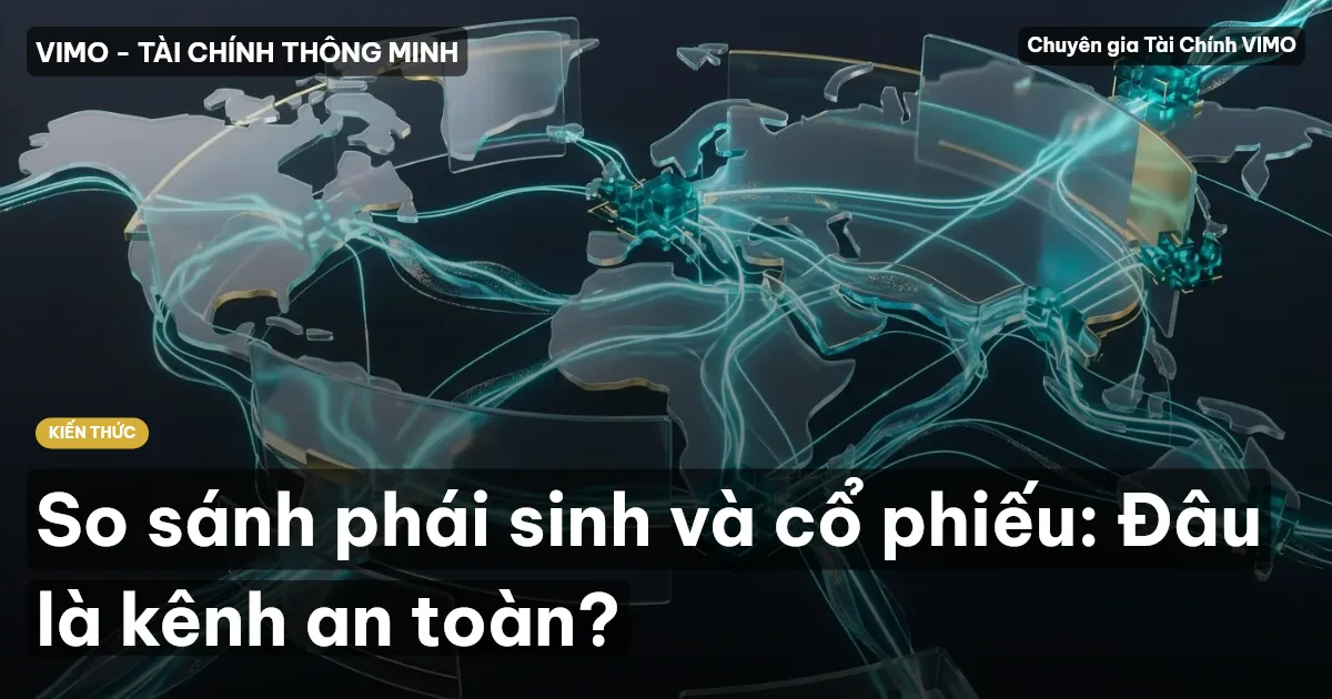 So sánh phái sinh và cổ phiếu: Đâu là kênh an toàn?