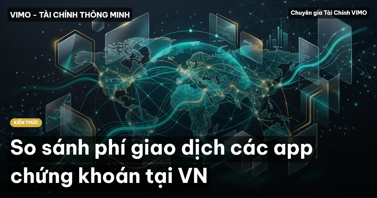 So sánh phí giao dịch các app chứng khoán tại VN