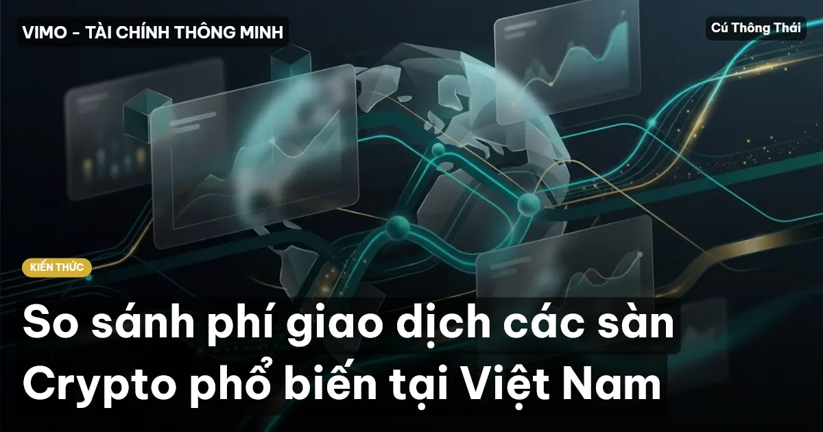 So sánh phí giao dịch các sàn Crypto phổ biến tại Việt Nam