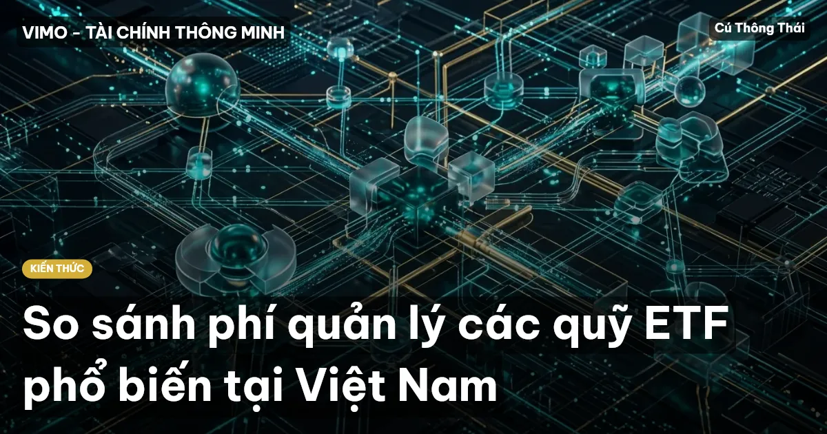 So sánh phí quản lý các quỹ ETF phổ biến tại Việt Nam