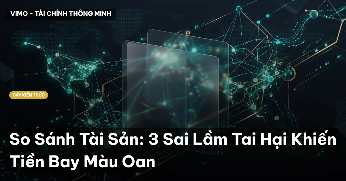 So Sánh Tài Sản: 3 Sai Lầm Tai Hại Khiến Tiền Bay Màu Oan
