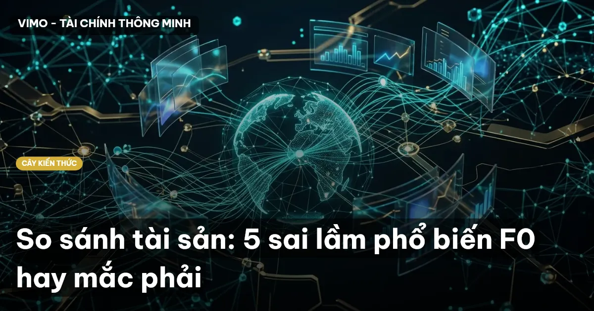 So sánh tài sản: 5 sai lầm phổ biến F0 hay mắc phải