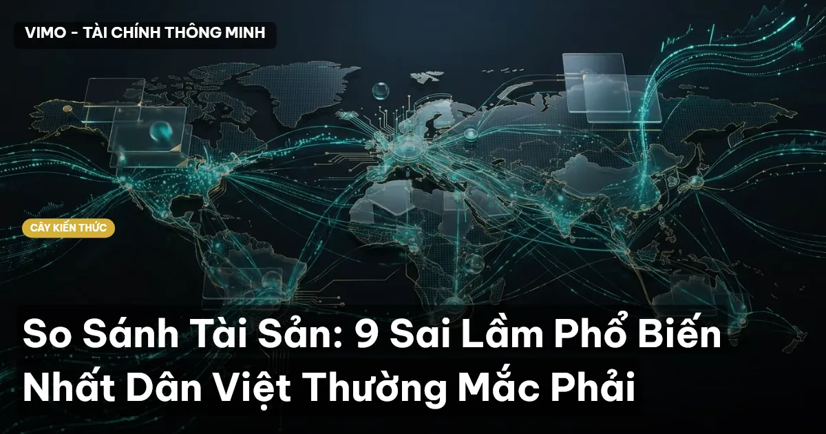 So Sánh Tài Sản: 9 Sai Lầm Phổ Biến Nhất Dân Việt Thường Mắc Phải
