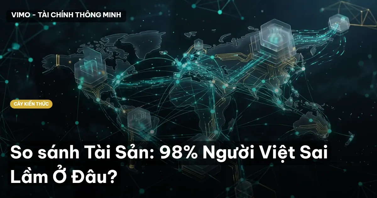 So sánh Tài Sản: 98% Người Việt Sai Lầm Ở Đâu?