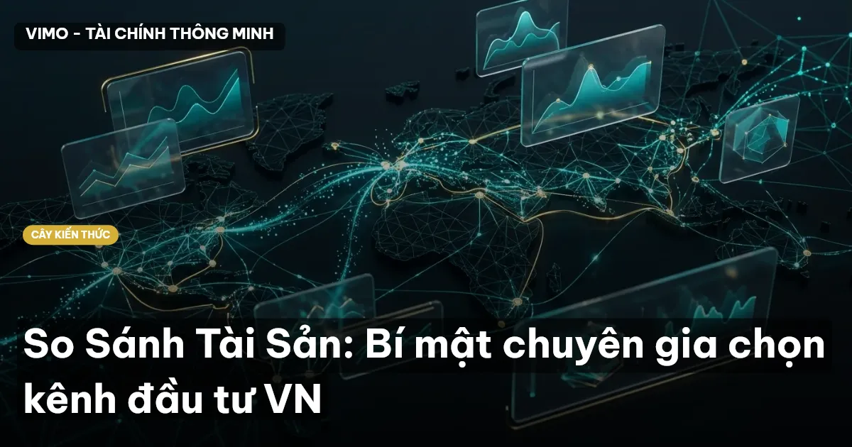 So Sánh Tài Sản: Bí mật chuyên gia chọn kênh đầu tư VN