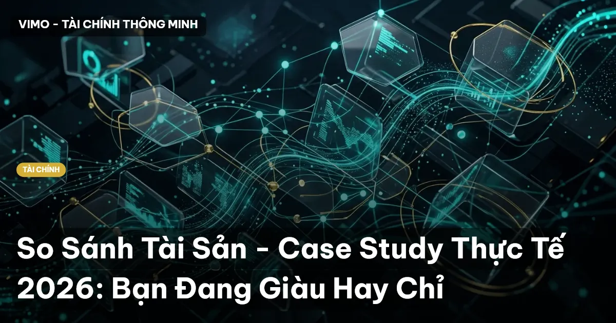 So Sánh Tài Sản - Case Study Thực Tế 2026: Bạn Đang Giàu Hay Chỉ
