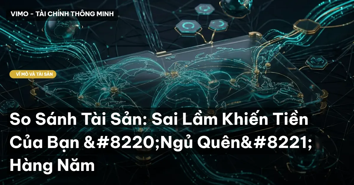 So Sánh Tài Sản: Sai Lầm Khiến Tiền Của Bạn “Ngủ Quên” Hàng Năm