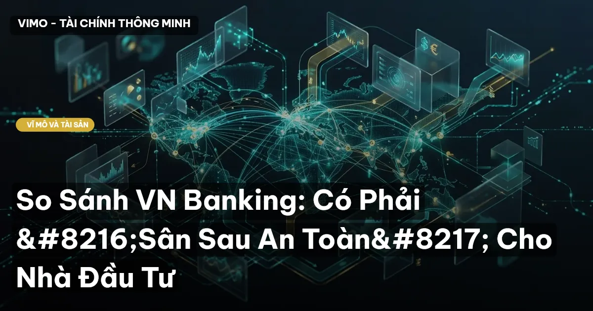 So Sánh VN Banking: Có Phải 'Sân Sau An Toàn' Cho Nhà Đầu Tư