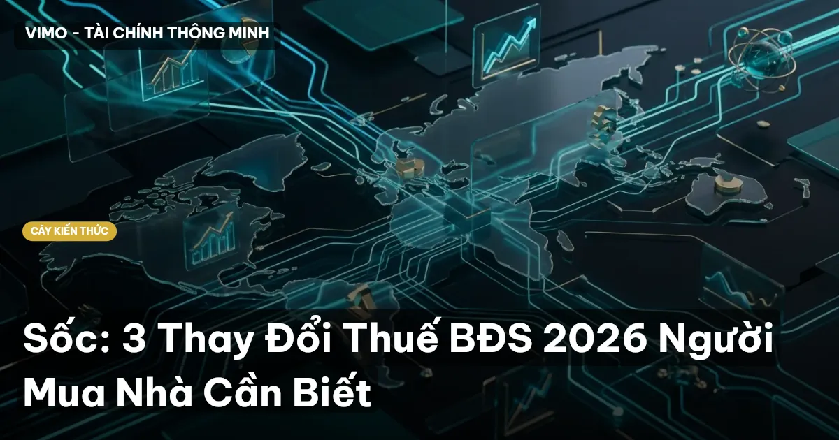 Sốc: 3 Thay Đổi Thuế BĐS 2026 Người Mua Nhà Cần Biết