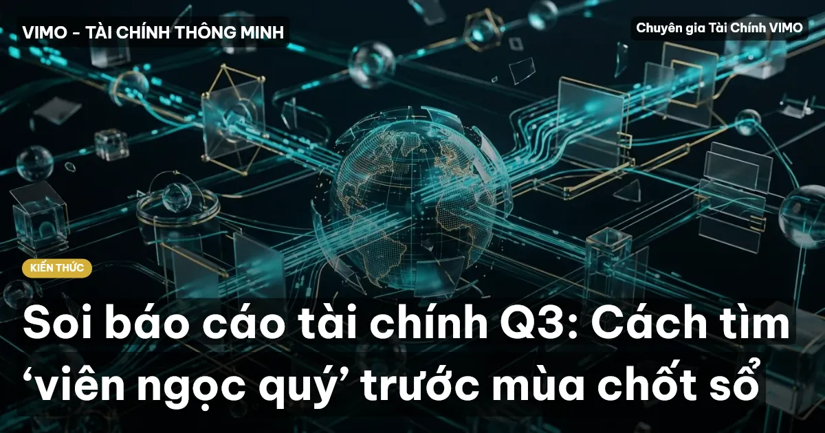 Soi báo cáo tài chính Q3: Cách tìm ‘viên ngọc quý’ trước mùa chốt sổ