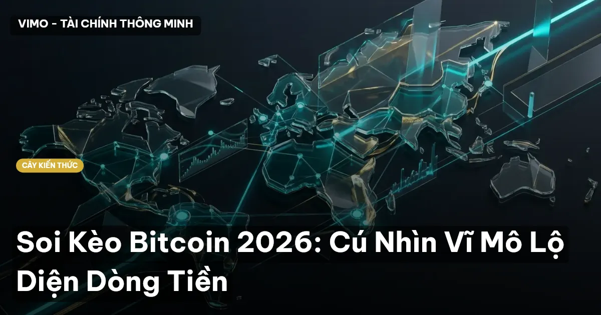 Soi Kèo Bitcoin 2026: Cú Nhìn Vĩ Mô Lộ Diện Dòng Tiền