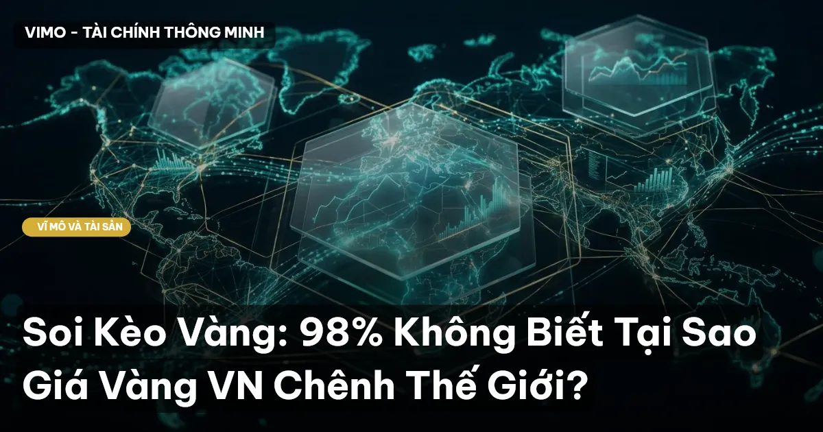 Soi Kèo Vàng: 98% Không Biết Tại Sao Giá Vàng VN Chênh Thế Giới?
