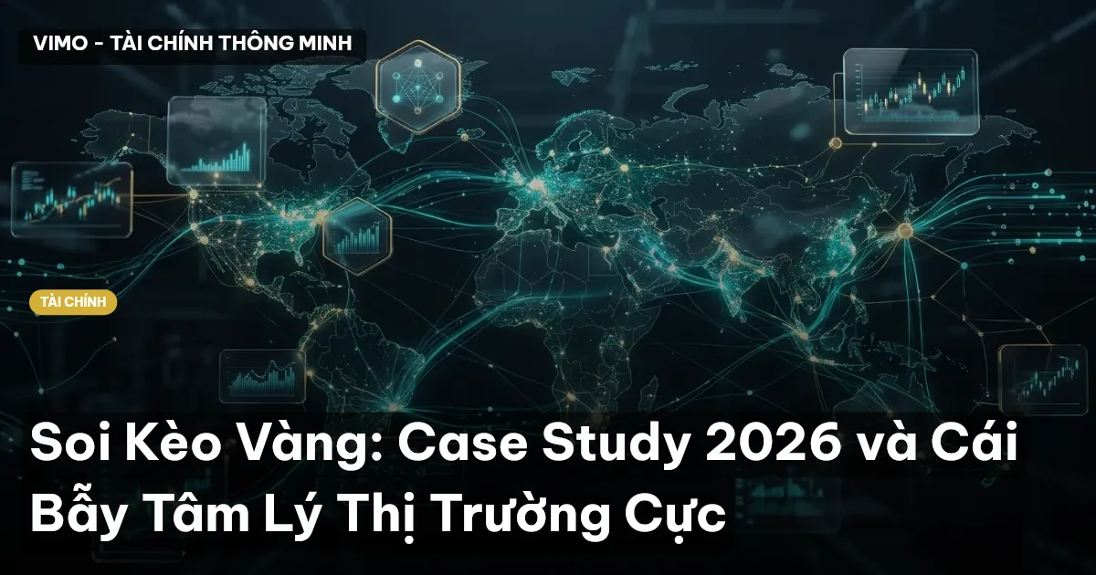 Soi Kèo Vàng: Case Study 2026 và Cái Bẫy Tâm Lý Thị Trường Cực