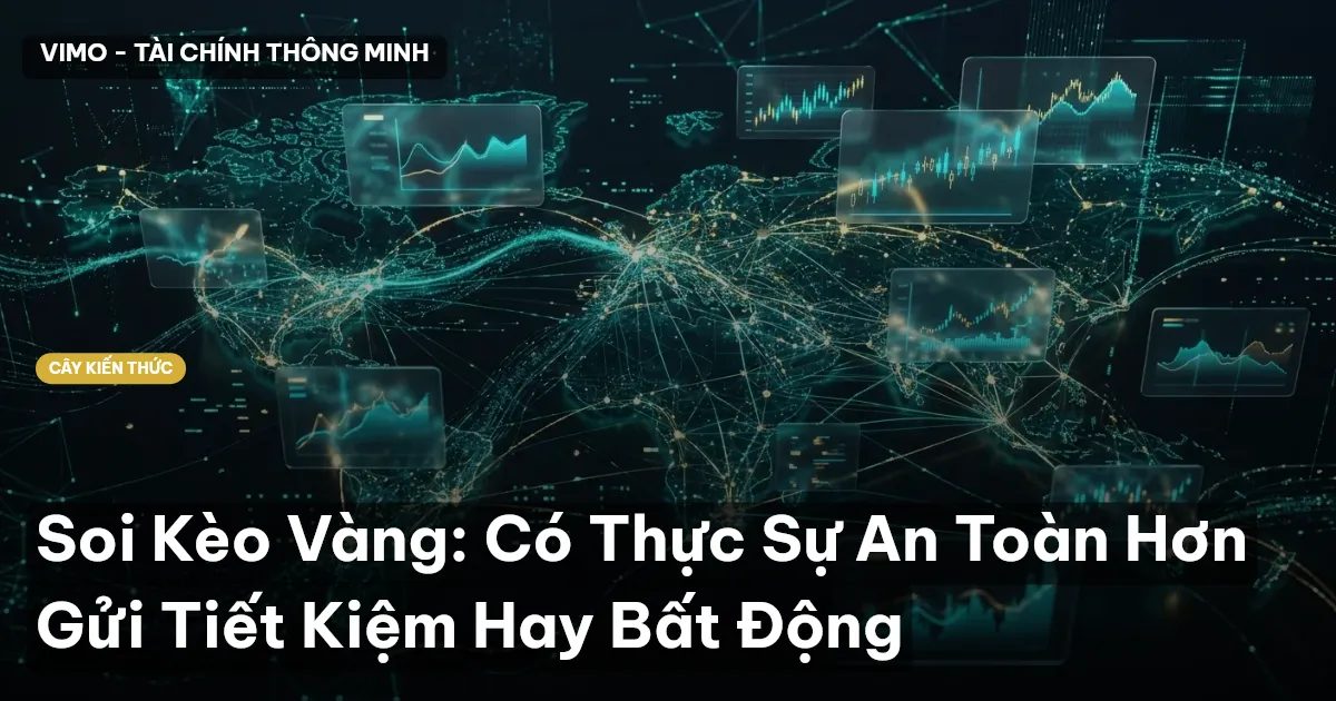 Soi Kèo Vàng: Có Thực Sự An Toàn Hơn Gửi Tiết Kiệm Hay Bất Động