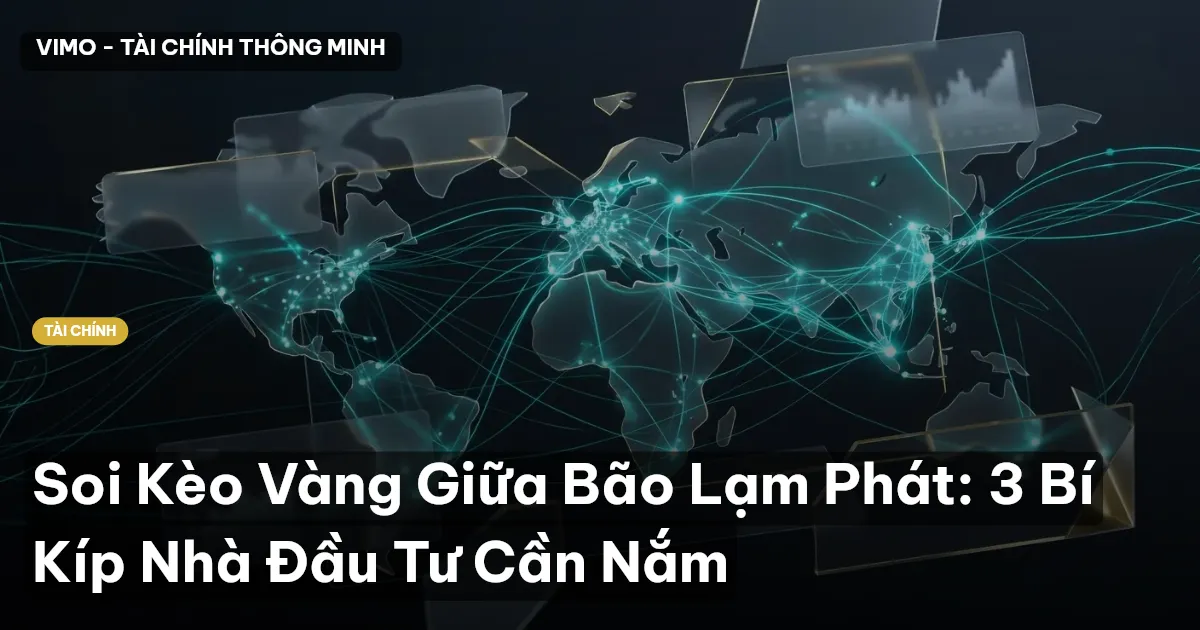Soi Kèo Vàng Giữa Bão Lạm Phát: 3 Bí Kíp Nhà Đầu Tư Cần Nắm